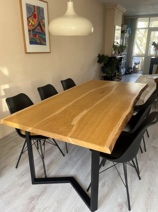 Beautiful Industrial Dining Table - 200X100 Cm