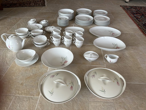 Essenbach Bavaria elaborate dinnerware set