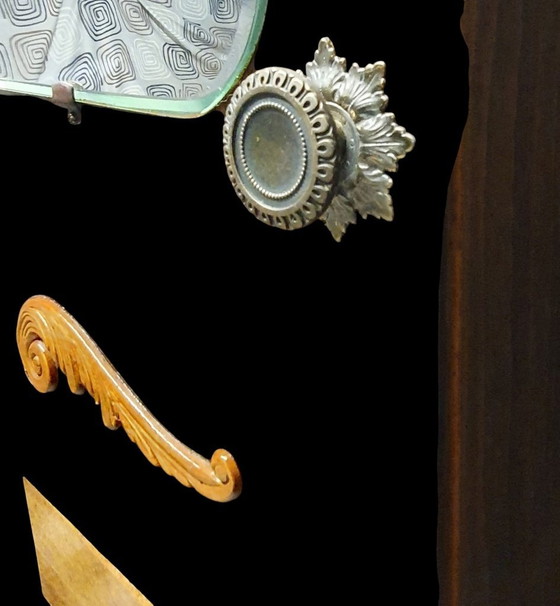 Image 1 of 2017 Vintage Small Antique Hanging Cabinet, Wall Cabinet