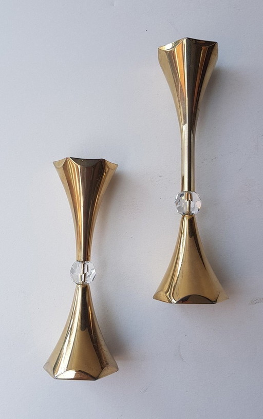 2X Candleholders From Asmussen, 1960S