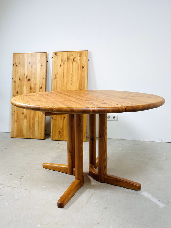 Image 1 of Extendable Dining Table In Pinewood By Design+Handcraft