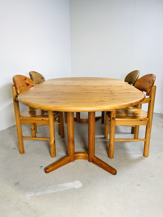 Image 1 of Extendable Dining Table In Pinewood By Design+Handcraft