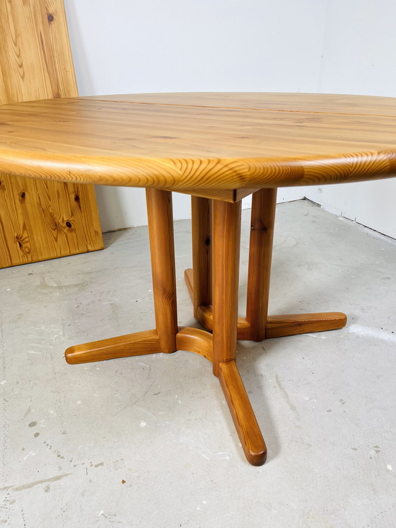 Image 1 of Extendable Dining Table In Pinewood By Design+Handcraft