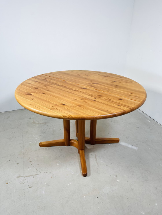 Image 1 of Extendable Dining Table In Pinewood By Design+Handcraft