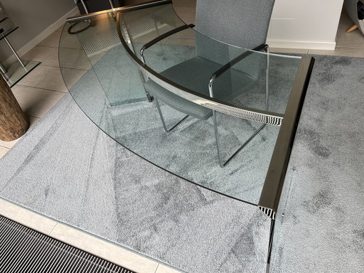 Galotti & Radice glass desk