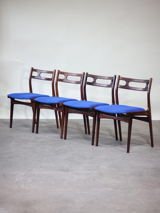 Image 1 of 4x Johannes Andersen chairs no.138 Danish design