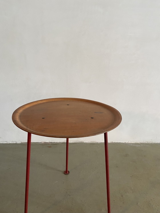 Image 1 of Table d'appoint Tony Paul à trépied, États-Unis, années 1950