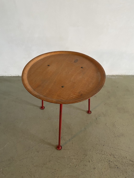 Image 1 of Table d'appoint Tony Paul à trépied, États-Unis, années 1950