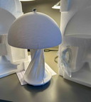 Louis Poulsen Panthella 160 Portable V1 Opal White Portable Table Lamp