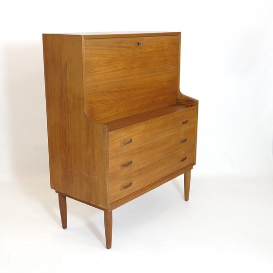 Image 1 of Vintage teak desk by Arne Wahl Iversen for Vinde Mobelfabrik, 1965