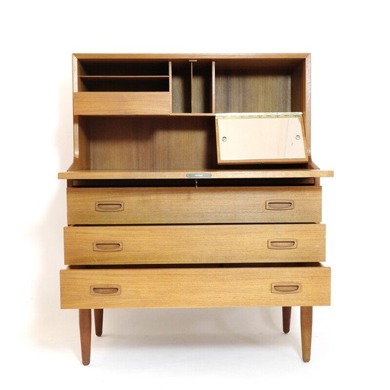 Image 1 of Vintage teak desk by Arne Wahl Iversen for Vinde Mobelfabrik, 1965