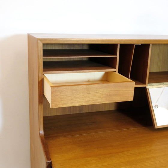 Image 1 of Vintage teak desk by Arne Wahl Iversen for Vinde Mobelfabrik, 1965