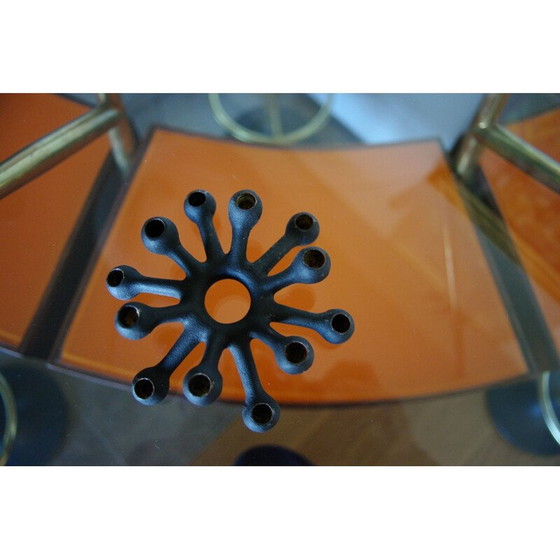 Image 1 of Vintage cast iron candlestick by Jens Quistgaard, 1960