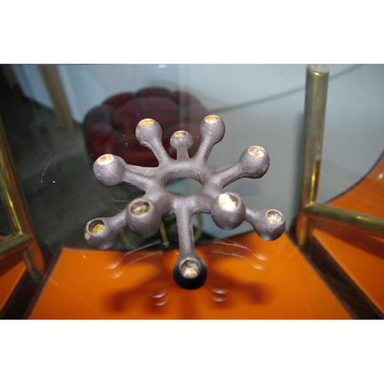 Image 1 of Vintage cast iron candlestick by Jens Quistgaard, 1960