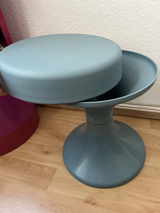 Image 1 of Space Age Tulip Stool Western Germany