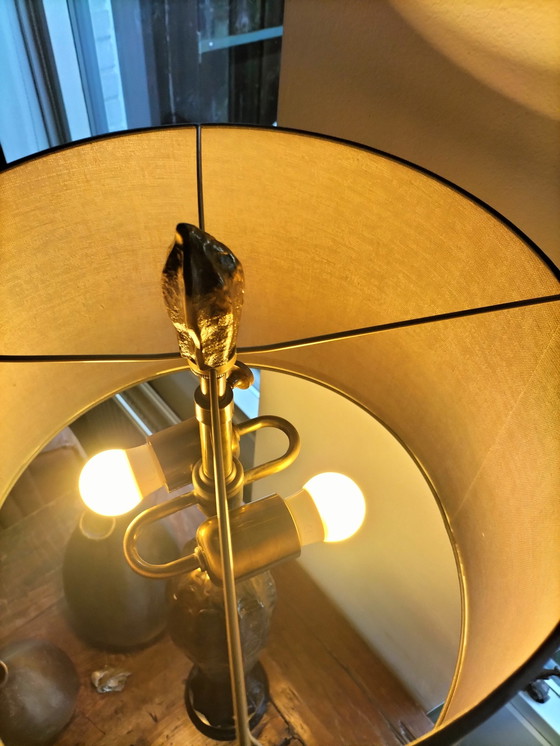 Image 1 of Table Lamp Pieter Adam With 2 Bronze Vases