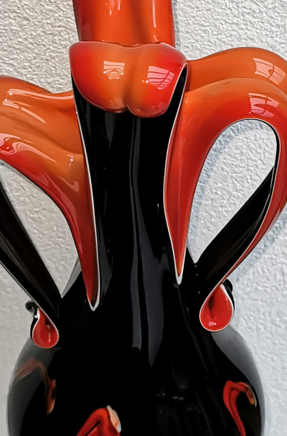 Image 1 of Darius Zarrin glass art vase