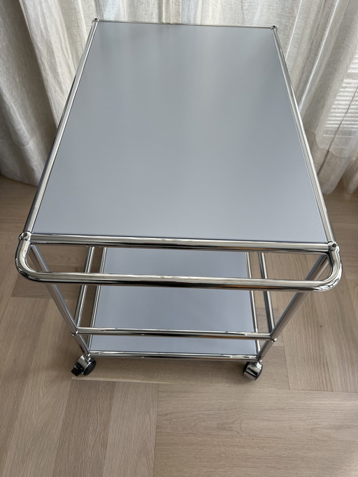 USM Haller Trolley L Gris argenté