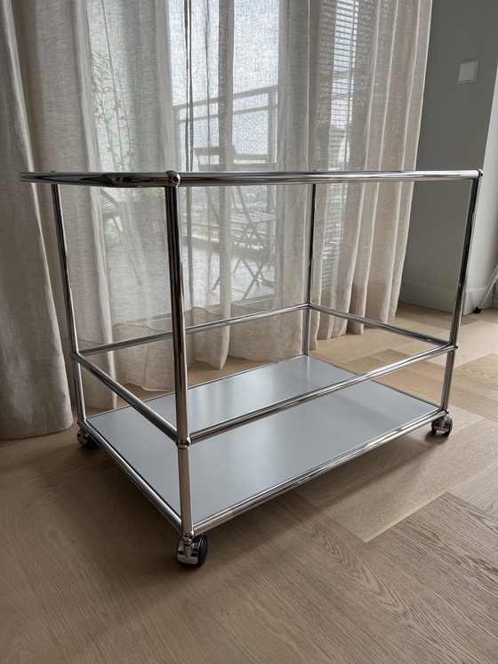 Image 1 of USM Haller Trolley L Silver Gray