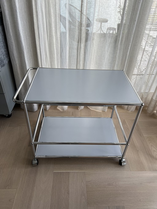 USM Haller Trolley L Gris argenté