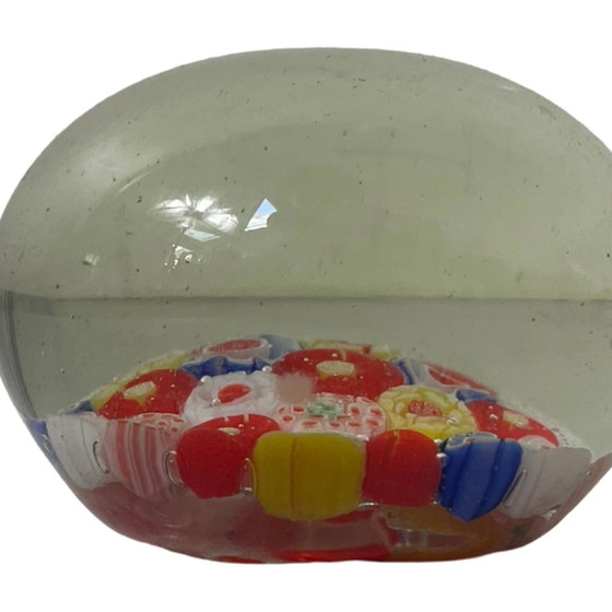 Image 1 of Fatto a mano - Millefiori - Presse Papier / Paperweight - Decorazione floreale