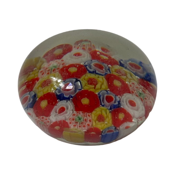 Image 1 of Fatto a mano - Millefiori - Presse Papier / Paperweight - Decorazione floreale