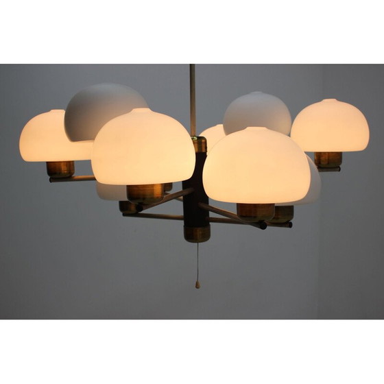 Image 1 of Vintage spoutnik chandelier, Italy 1960