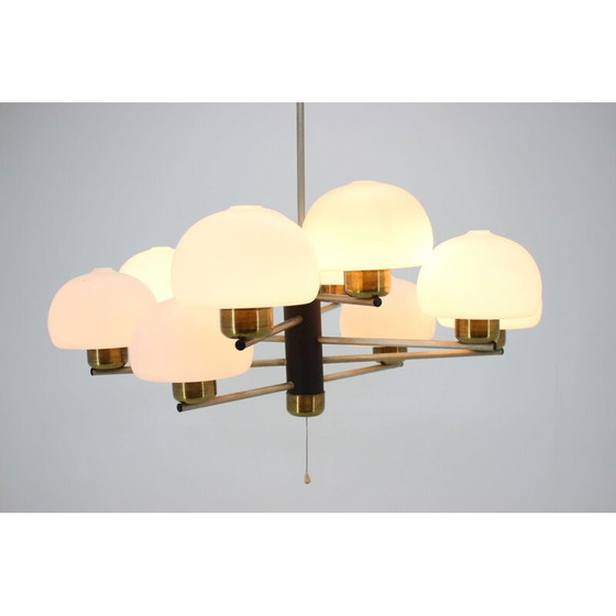 Image 1 of Vintage spoutnik chandelier, Italy 1960