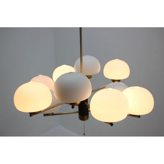 Image 1 of Vintage spoutnik chandelier, Italy 1960