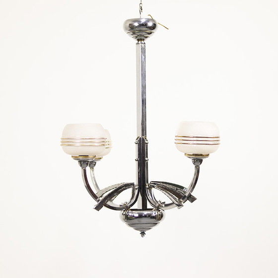 Image 1 of French Art-Deco Chandelier