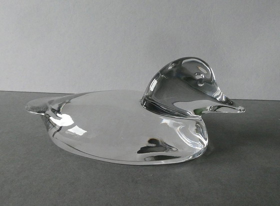 Image 1 of Duck made of glass, Villeroy & Boch, Marked