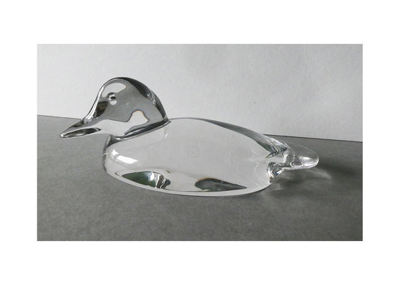 Image 1 of Duck made of glass, Villeroy & Boch, Marked