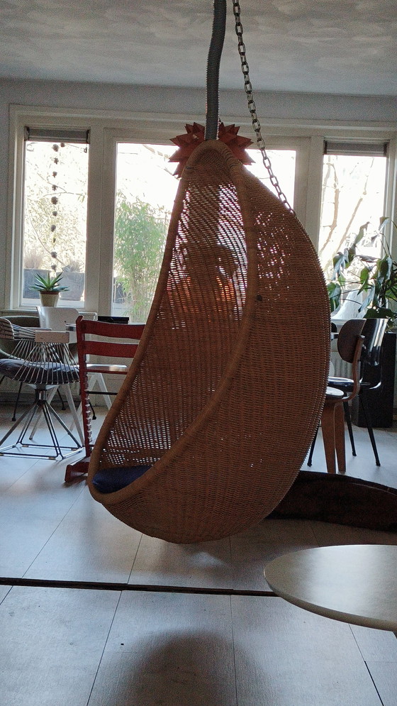 Image 1 of Nanna Ditzel Pierantonio Bonacina Rattan Egg Chair