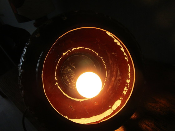 Image 1 of Beautiful Fine Large Ceramic Pendant Lamp from the 1970s