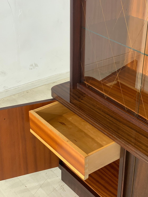 Image 1 of Credenza alta di metà secolo, credenza vintage per soggiorno