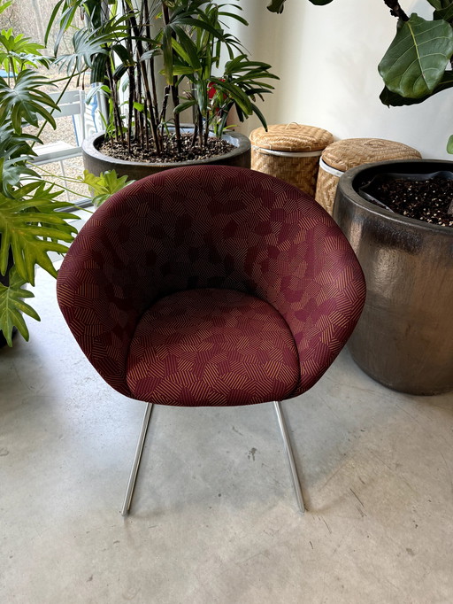 10x Fabric Bucket Chairs