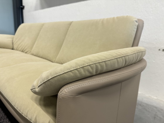 Image 1 of Leolux Catalpa 3 Seater Sofa Leather Fabric