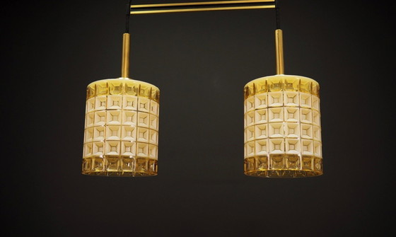 Image 1 of Lampadario vintage, design danese, anni '70, produzione: Danimarca