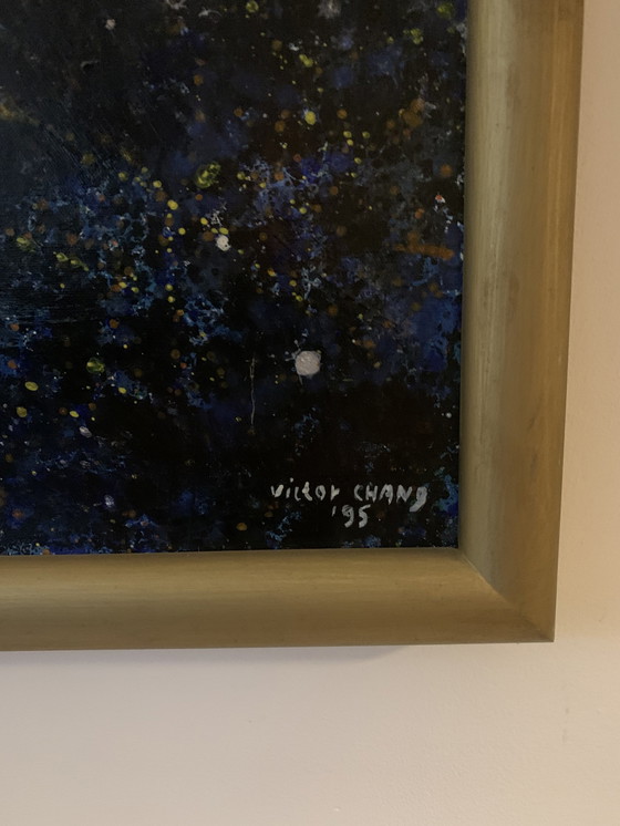 Image 1 of Oil On Canvas, Victor Chang 1995