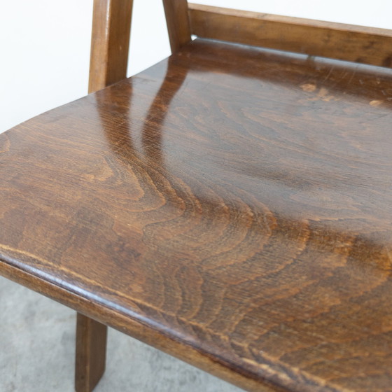 Image 1 of Pair Of Vintage Thonet Folding Cinema Chairs, 1930S