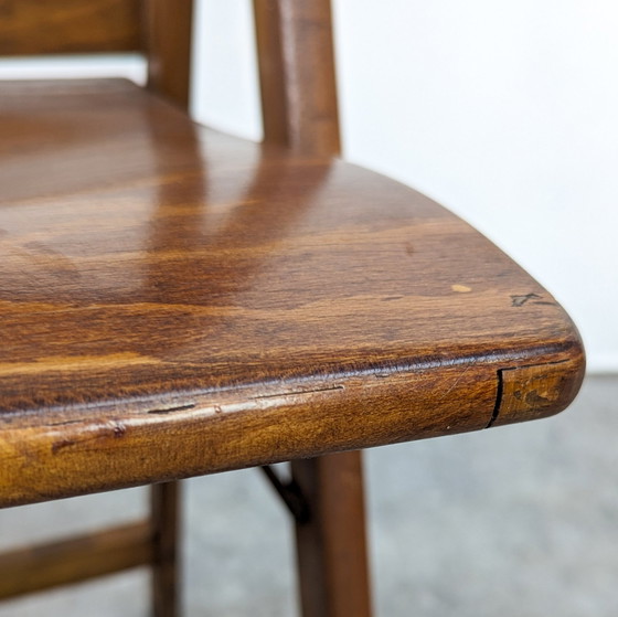 Image 1 of Pair Of Vintage Thonet Folding Cinema Chairs, 1930S