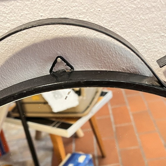 Image 1 of Vintage round wall mirror for Veb Sonneberg, Germany 1970