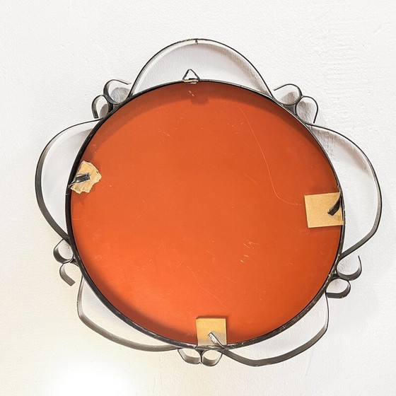 Image 1 of Vintage round wall mirror for Veb Sonneberg, Germany 1970