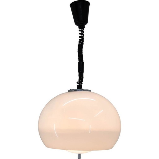 Vintage pendant lamp by Harvey Guzzini for Meblo, Italy 1970