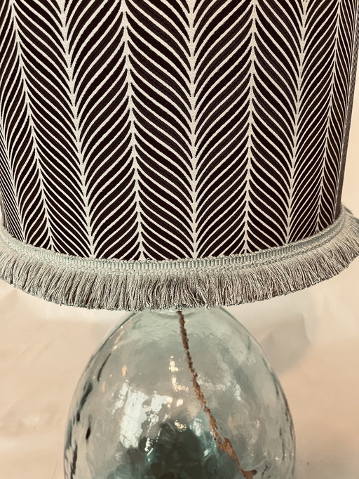 Glass Lamp With Beautiful Shade