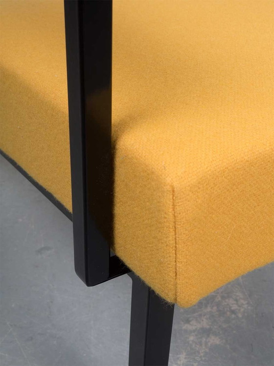 Image 1 of New Upholstered Yellow Lounge Chair - Gijs Van Der Sluis - Model 36