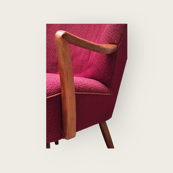 Image 1 of Mid - Century Cocktail Armchair