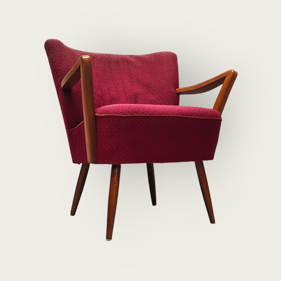 Image 1 of Mid - Century Cocktail Armchair