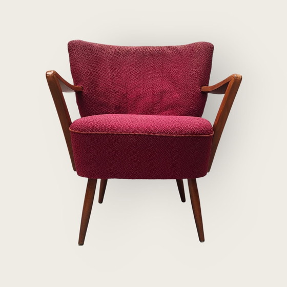 Image 1 of Mid - Century Cocktail Armchair