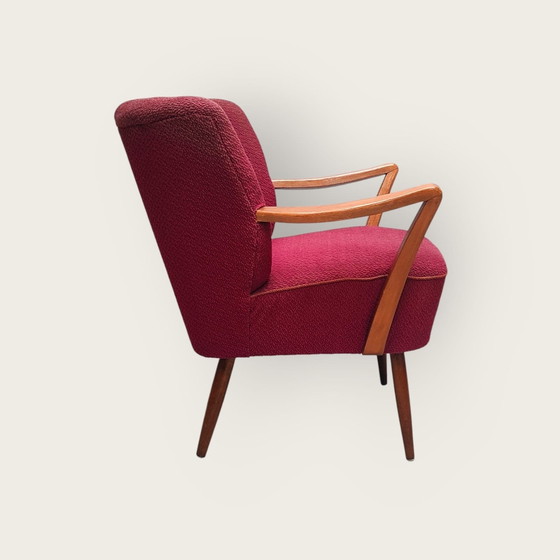 Image 1 of Mid - Century Cocktail Armchair